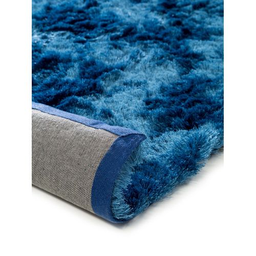 Tapis à Poils Longs Whisper Bleu 120x170 Cm