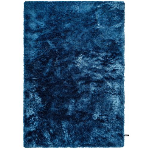 Tapis à Poils Longs Whisper Bleu 140x200 Cm