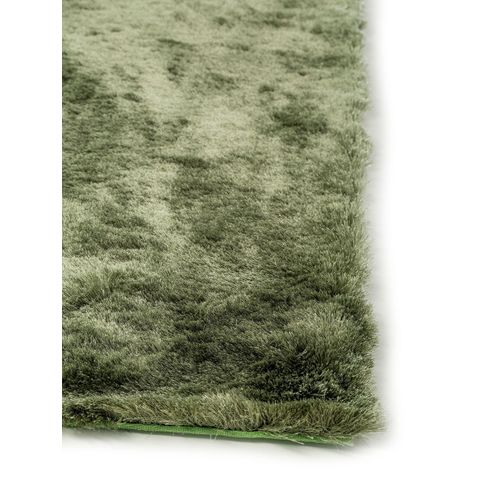 Tapis à Poils Longs Whisper Vert 160x230 Cm