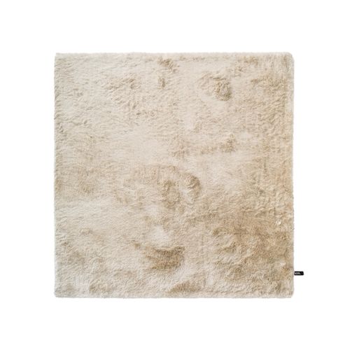 Tapis à Poils Longs Whisper Beige 200x200 Cm
