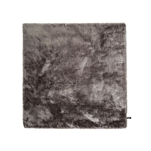 Tapis à Poils Longs Whisper Gris 150x150 Cm