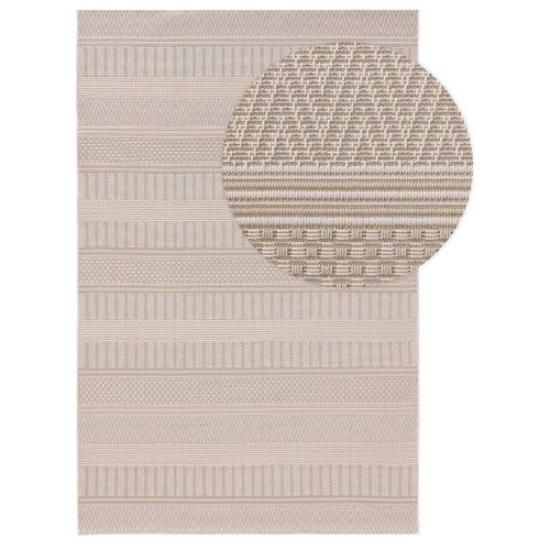 Tapis D'extérieur Et Intérieur Naoto Beige 2 160x230 Cm