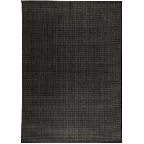 Tapis D'extérieur Et Intérieur Metro Noir 1 120x170 Cm