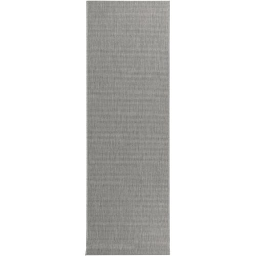 Tapis De Couloir Extérieur Et Intérieur Metro Gris Clair 80x240 Cm