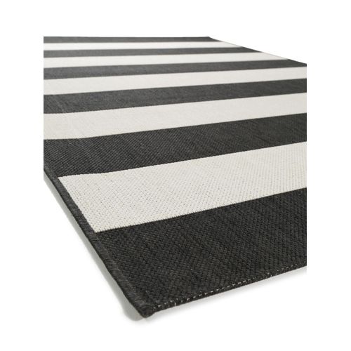 Tapis D'extérieur Et Intérieur Metro Noir 2 160x230 Cm