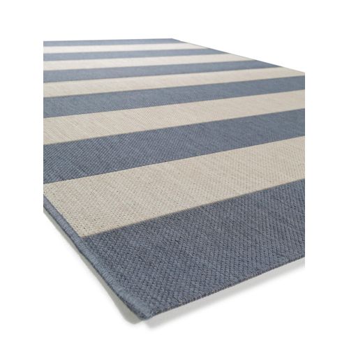 Tapis D'extérieur Et Intérieur Metro Bleu 120x170 Cm
