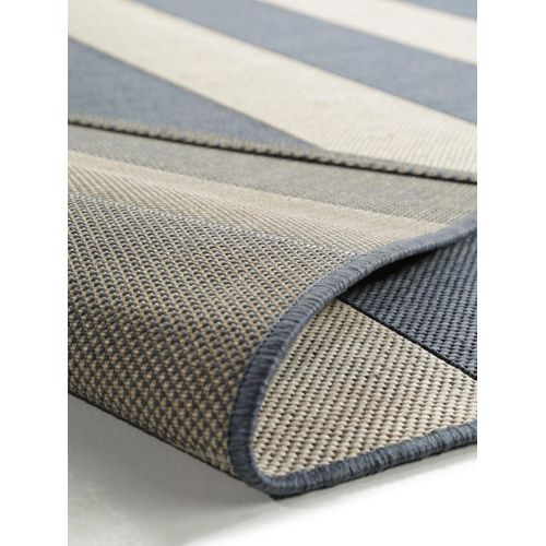 Tapis D'extérieur Et Intérieur Metro Bleu 120x170 Cm