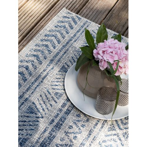 Tapis D'extérieur Et Intérieur Cleo Bleu 1 160x230 Cm