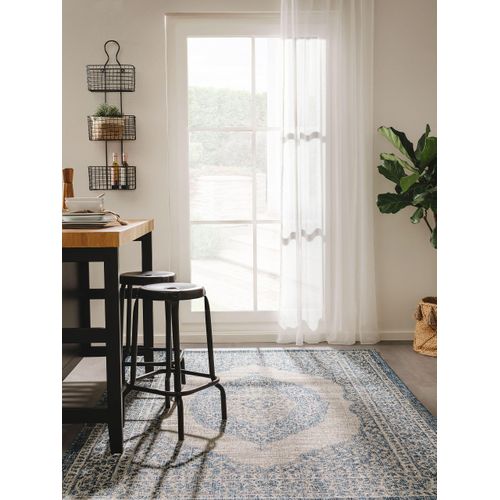 Tapis D'extérieur Et Intérieur Cleo Bleu 2 140x200 Cm