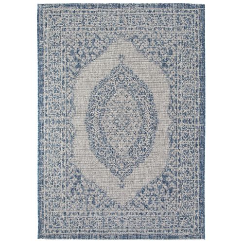 Tapis D'extérieur Et Intérieur Cleo Bleu 160x230 Cm