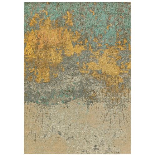 Tapis Tissé Plat Frencie Beige/bleu 160x235 Cm