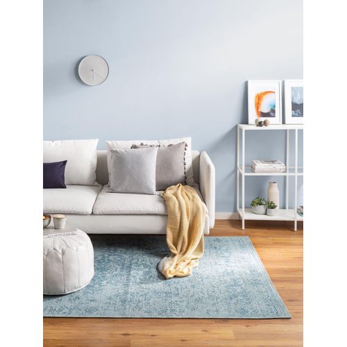 Tapis Tissé Plat Tosca Bleu 115x180 Cm