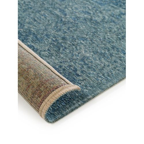 Tapis Tissé Plat Tosca Bleu 115x180 Cm