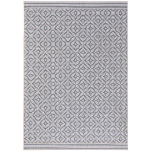 Tapis D'extérieur Et Intérieur Metro Bleu 140x200 Cm