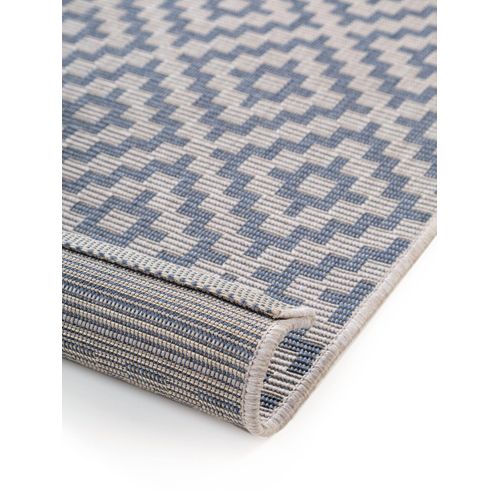 Tapis D'extérieur Et Intérieur Metro Bleu 2 160x230 Cm
