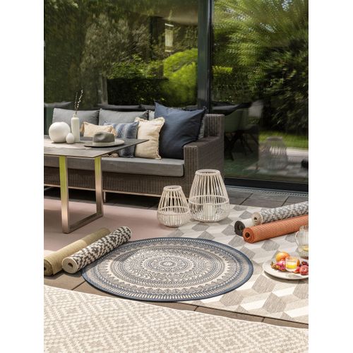 Tapis D'extérieur Et Intérieur Metro Gris 1 160x230 Cm