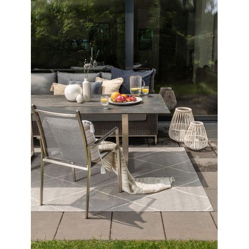 Tapis D'extérieur Et Intérieur Metro Gris 2 160x230 Cm