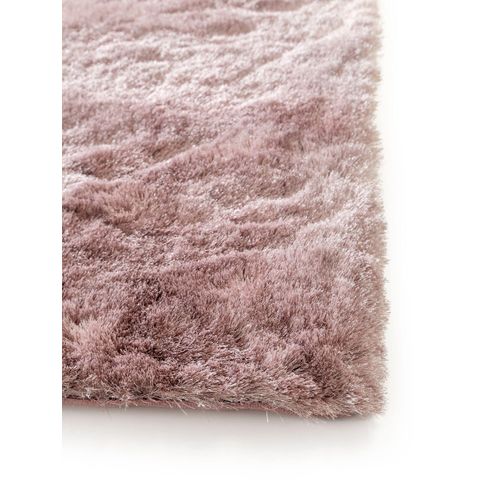 Tapis à Poils Longs Whisper Rose 140x200 Cm