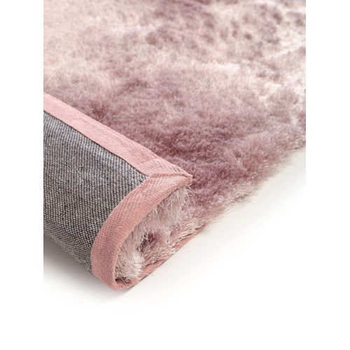 Tapis à Poils Longs Whisper Rose 140x200 Cm