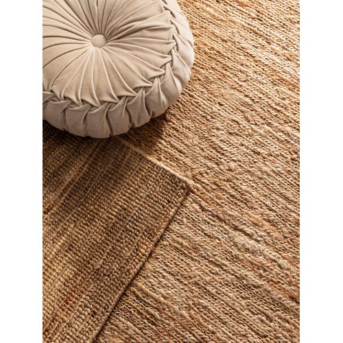 Tapis De Jute Cosmo Marron Clair 140x200 Cm