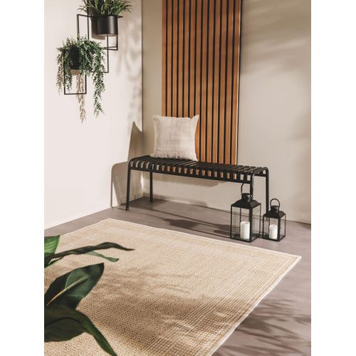 Tapis D'extérieur Et Intérieur Cleo Crème/beige 80x150 Cm