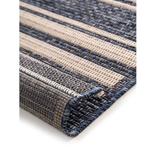 Tapis D'extérieur Et Intérieur River Beige/bleu 2 133x190 Cm