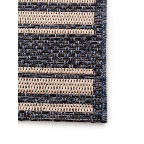 Tapis D'extérieur Et Intérieur River Beige/bleu 2 133x190 Cm