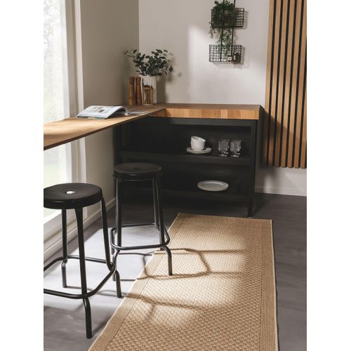 Tapis De Couloir Extérieur Et Intérieur Naoto Beige 80x240 Cm