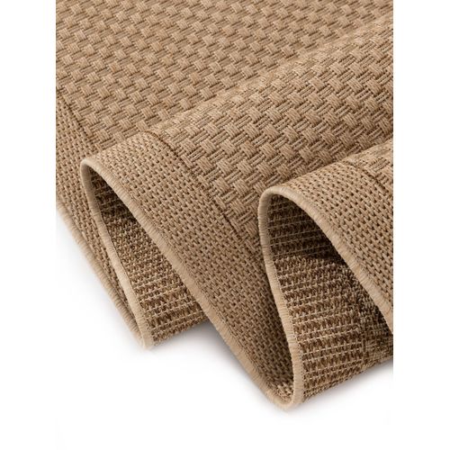 Tapis De Couloir Extérieur Et Intérieur Naoto Beige 80x240 Cm