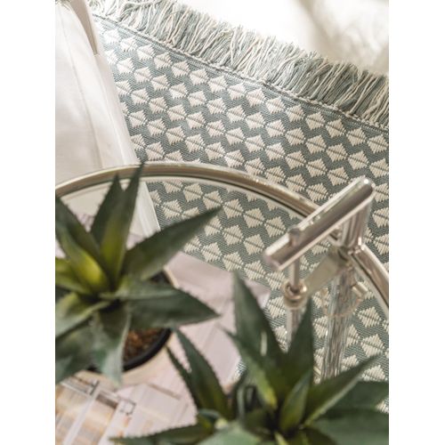 Tapis Fabriqué à Partir De Matériaux Recyclés Morty Bleu 160x230 Cm