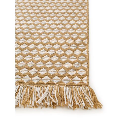 Tapis Fabriqué à Partir De Matériaux Recyclés Morty Jaune 160x230 Cm