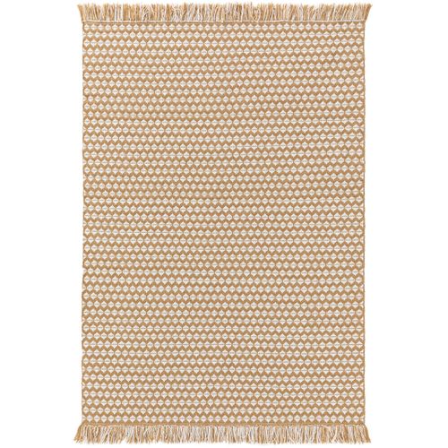 Tapis Fabriqué à Partir De Matériaux Recyclés Morty Jaune 160x230 Cm