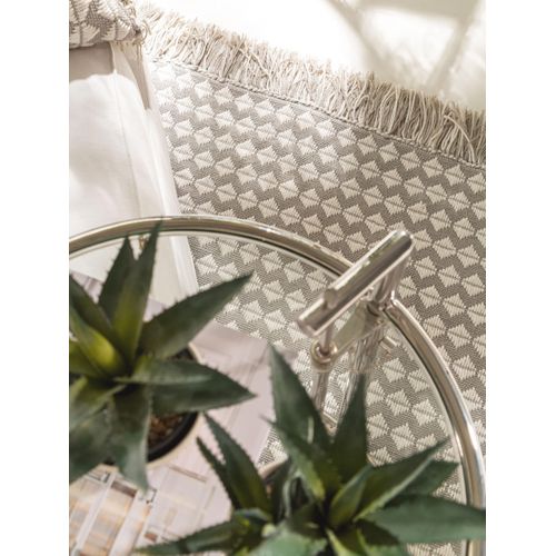 Tapis Fabriqué à Partir De Matériaux Recyclés Morty Gris 120x170 Cm