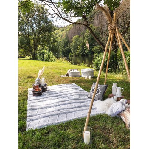 Tapis Fabriqué à Partir De Matériaux Recyclés Toni Ivory 200x300 Cm