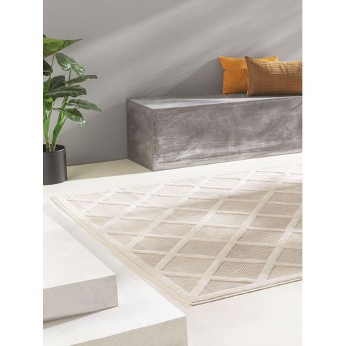 Tapis D'extérieur Et Intérieur Bonte Crème 1 120x170 Cm