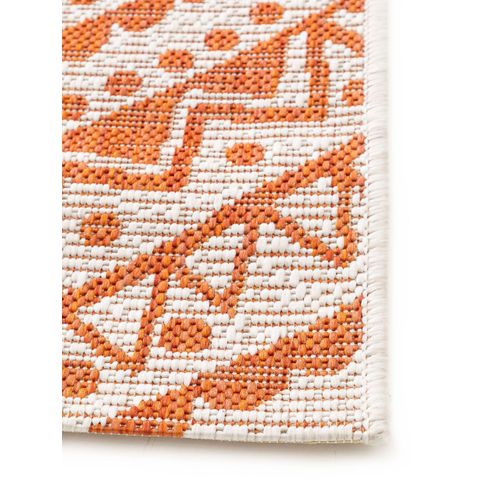 Tapis D'extérieur Et Intérieur Cleo Orange 1 80x150 Cm