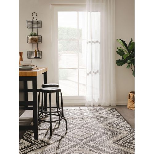 Tapis D'extérieur Et Intérieur Cleo Noir 80x150 Cm