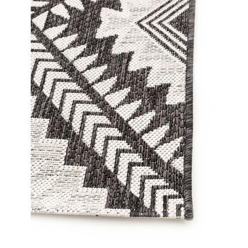 Tapis D'extérieur Et Intérieur Cleo Noir 80x150 Cm