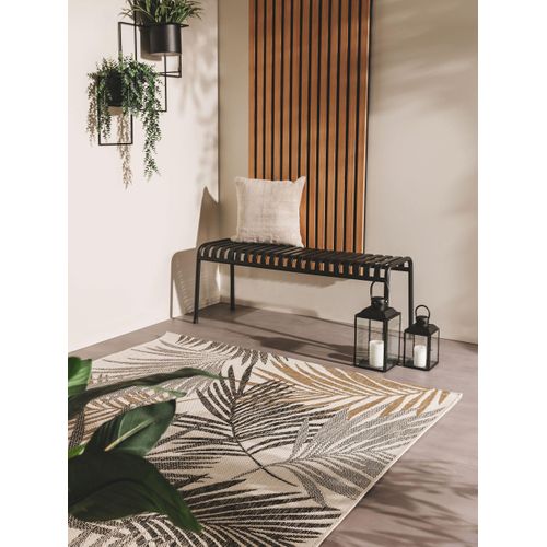 Tapis D'extérieur Et Intérieur Cleo Noir 80x150 Cm