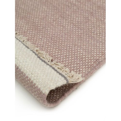 Tapis De Couloir En Laine Karla Fuchsia 80x250 Cm