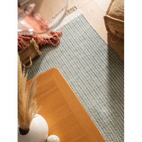 Tapis De Laine Kim Menthe 160x230 Cm