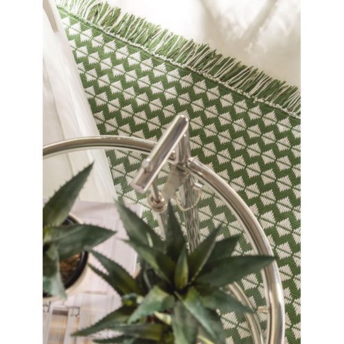 Tapis Fabriqué à Partir De Matériaux Recyclés Morty Vert 120x170 Cm