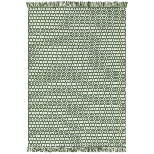 Tapis Fabriqué à Partir De Matériaux Recyclés Morty Vert 160x230 Cm