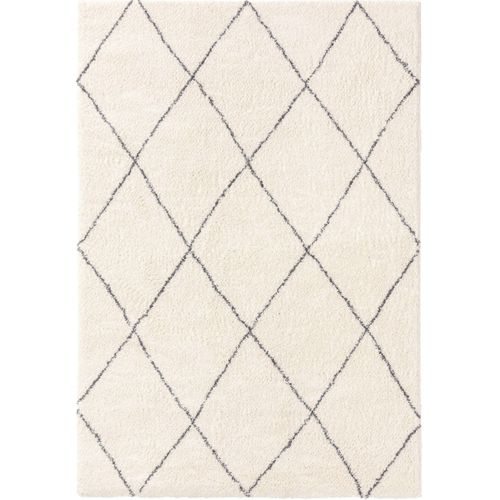 Tapis à Poils Longs Benno Crème 160x230 Cm