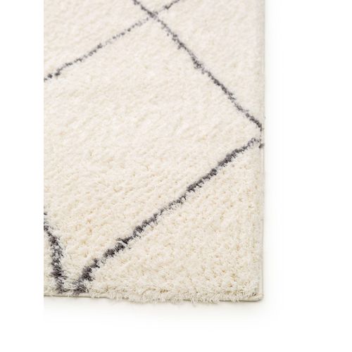 Tapis à Poils Longs Benno Crème 300x400 Cm