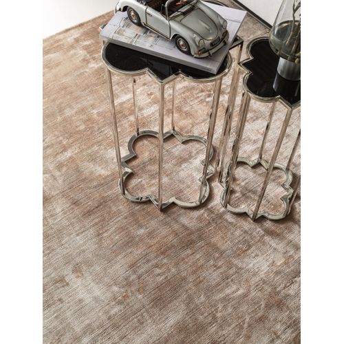 Tapis En Viscose Nela Taupe 250x350 Cm