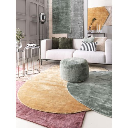 Tapis En Viscose Nela Taupe 250x350 Cm