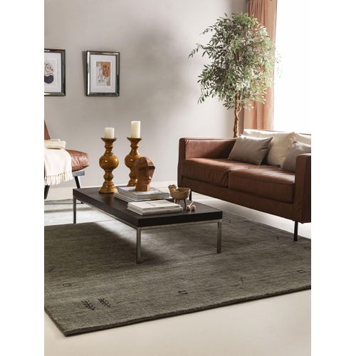 Tapis De Laine Jamal Gris 300x400 Cm