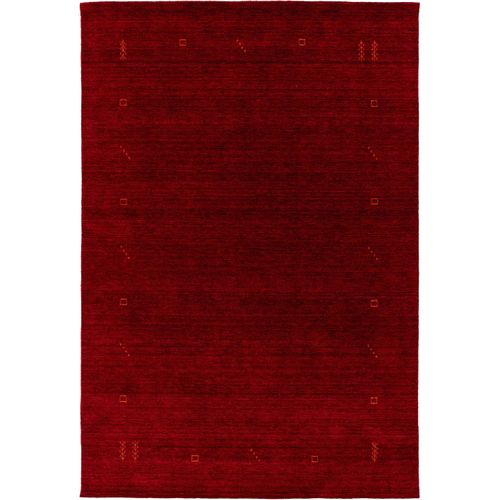 Tapis De Laine Jamal Rouge 300x400 Cm