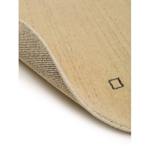 Tapis En Laine Rond Jamal 1 Crème 200 Cm Rond